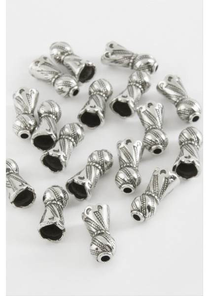 Plastik Çizgi Noktalı Tesbih Püskül Ara Aparatı 50 Gram