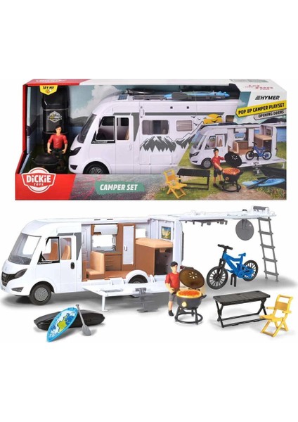 Dickie Işıklı Karavan Kamp Oyun Seti 203837021