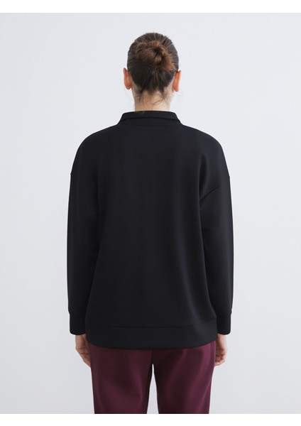 Yeni Sezon Dik Yaka Kadın Sweatshirt fırsatları