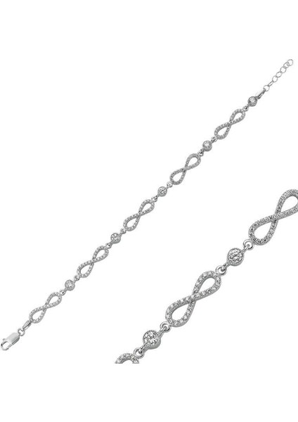 925 Ayar Gümüş Sonsuzluk Bileklik BR1340025 (770770)