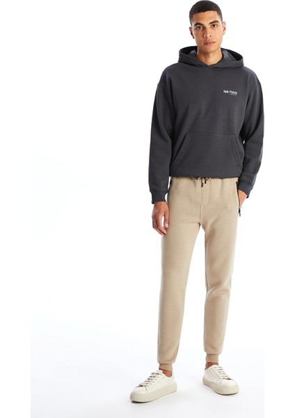 Yeni Sezon Slim Fit Erkek Kalın Jogger Eşofman Altı