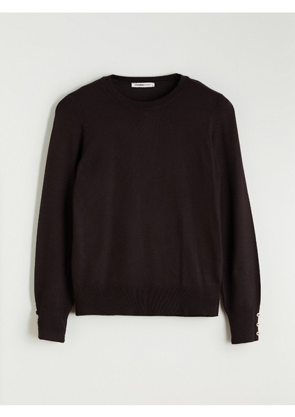 Yeni Sezon Bisiklet Yaka Kadın Triko Kazak modelleri