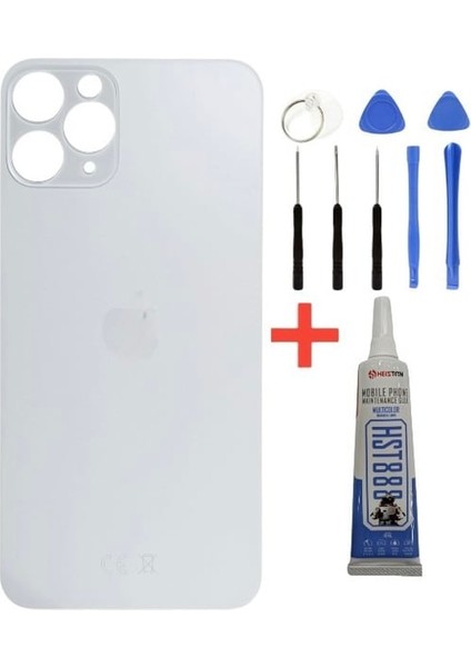 iPhone 12 Pro Arka Kapak Pil Kapağı + Yapıştırıcı+Tamir Seti Hediye