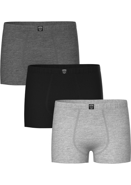 Yeni Sezon Basic Erkek Çocuk Boxer 3'lü