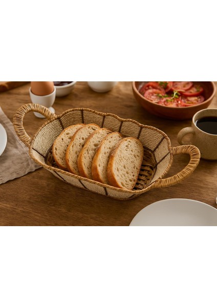 Oval Hasır Ekmek SEPETİ-27CM X18 cm x 7 cm fiyatları