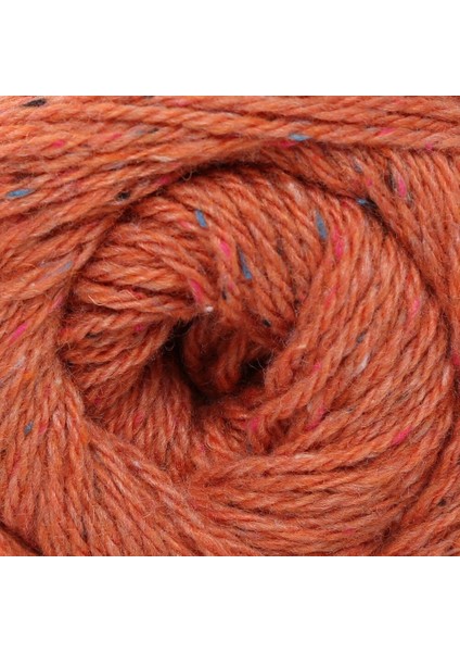 La Mia Re-Tweed Turuncu Melanj El Örgü Ipi - L144 modelleri