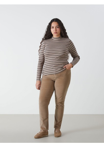 Yeni Sezon Dar Fit Kadife Kadın Pantolon fiyatları