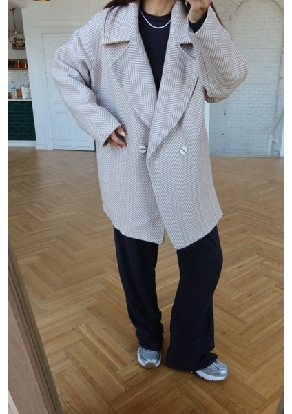 Balık Sırtı Kruvaze Yaka Kaban fiyatları