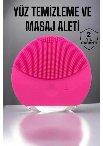 Profesyonel Yüz Temizleme Masaj Aleti Su Geçirmez, Kablosuz Şarj Özellikli Kolay Temizlenebilir