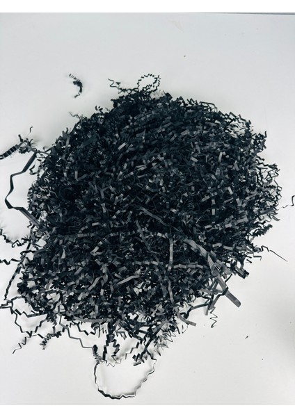 Siyah Kırpık Kağıt 100 gr | Z Zigzag Kutu Dolgu ve Süsleme Kağıdı | Hediye Kutusu Için modelleri