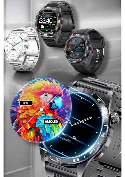 Akıllı Saat Uyku ve Sağlık Takibi Bildirim Görme Arama Cevaplama fırsatları