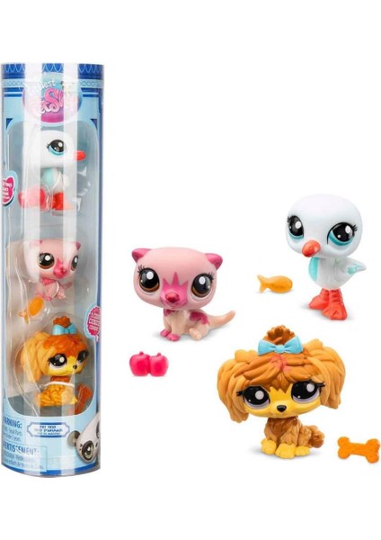 0621 Littlest Pet Shop Minişler 3’lü Figür Seti S2 fiyatları