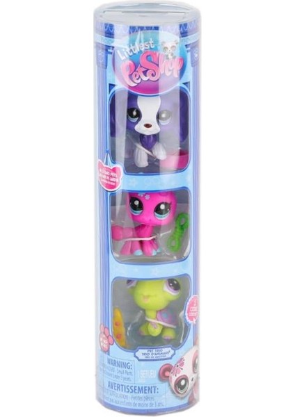 0621 Littlest Pet Shop Minişler 3’lü Figür Seti S2 modelleri