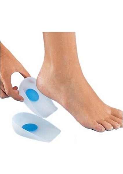 Silikon Topukluk (Topuk Dikeni Önleyici) Çift 39-42 Medium