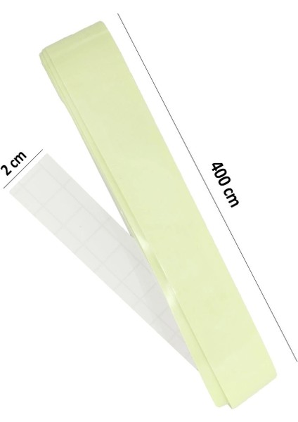 Karanlıkta Işık Veren Yansıyan 4 Metre Fosforlu Yeşil Şerit Bant (5047) fırsatları