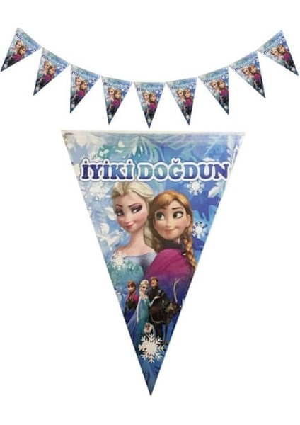 Frozen (Karlar Ülkesi) Temalı 8 Kişilik Parti Seti modelleri