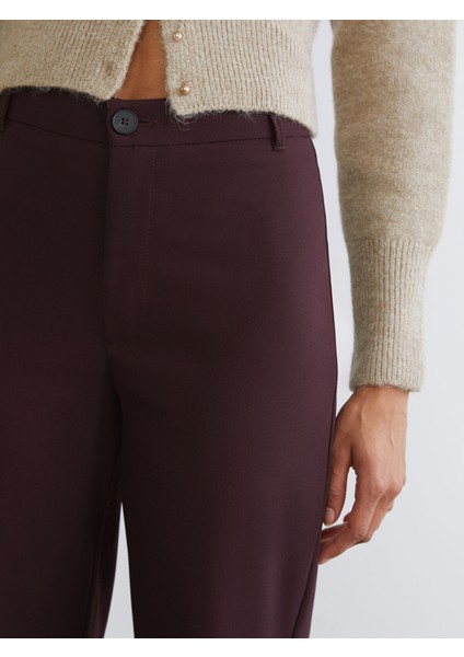 Yeni Sezon Regular Fit Geniş Paça Kadın Pantolon modelleri