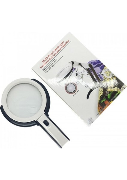 2X5X120Mm 10 Ledli Masaüstü Büyüteç modelleri