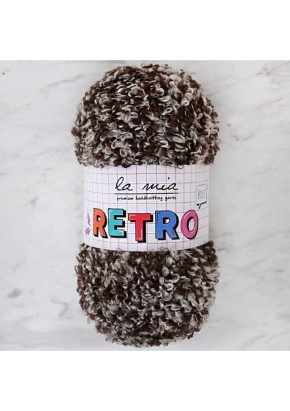 La Mia Retro Ebruli El Örgü Ipi - LM1534