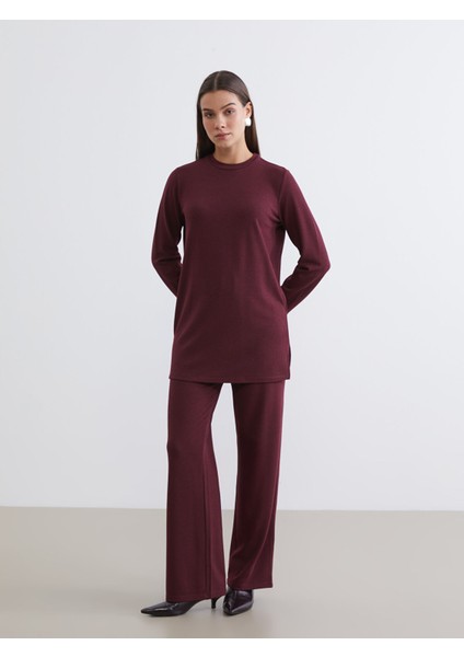 Yeni Sezon Bisiklet Yaka Kadın Sweatshirt Tunik fiyatları