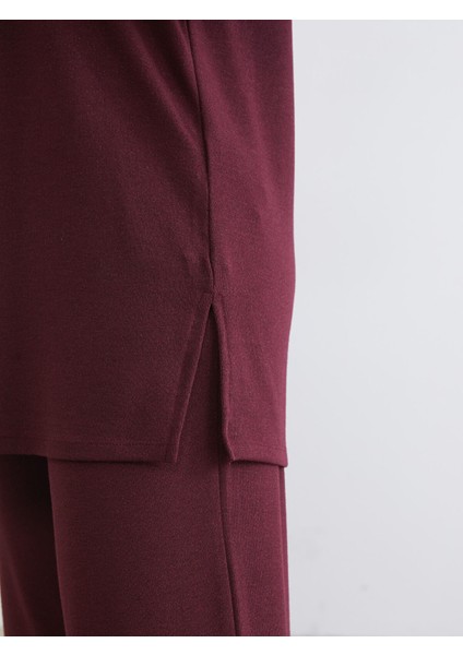 Yeni Sezon Bisiklet Yaka Kadın Sweatshirt Tunik modelleri