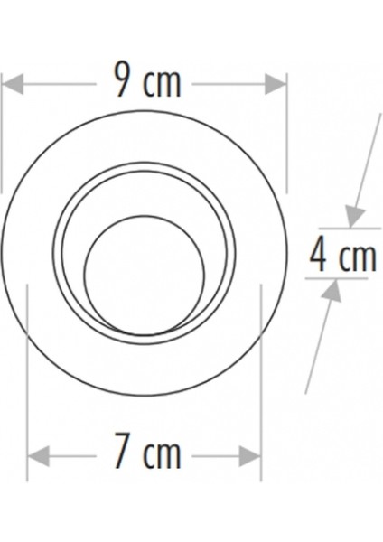 Cata Ct 5204 LED Spot 7W 6400K Beyaz Işık fiyatları