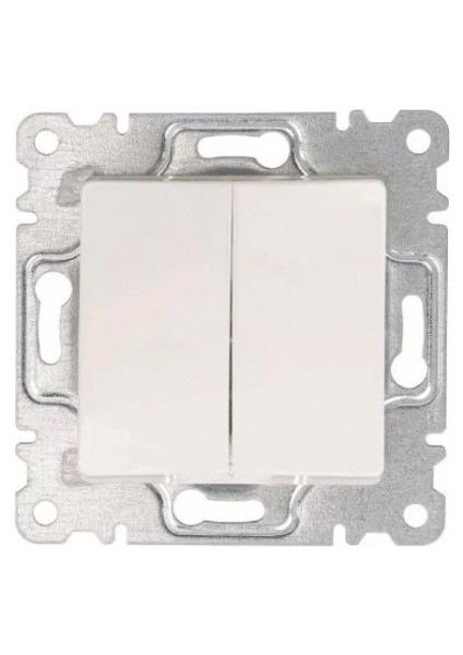 Beyaz Komütatör Anahtar Çerçevesiz - Priz ve Anahtar Için Uyumlu Çerçeve fiyatları