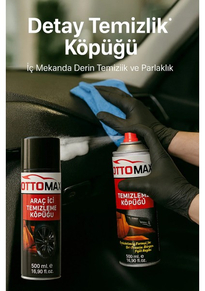 4 Parça Profesyonel Oto Temizlik Seti , Motor, Lastik, Torpide ve Araç Temizleme Mop