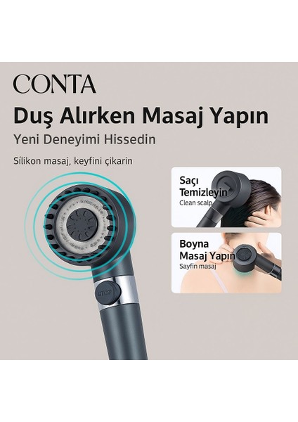 3 Modlu Basınç Artırıcı Mutfak Musluk Başlığı – Tek Elle Kontrol, Döner Ayar Düğmeli, Su Tasarruflu Sprey Başlık modelleri