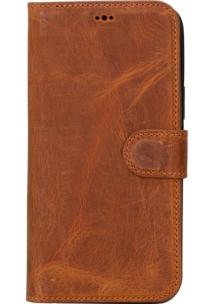 Apple iPhone 15 Plus Uyumlu Deri Cüzdanlı Kılıf Mwwn G19 Taba fırsatları