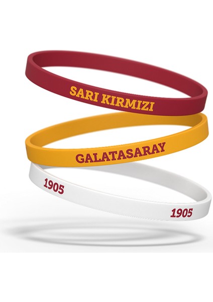 Galatasaray 3`lü Ince Çocuk Bileklik C251323