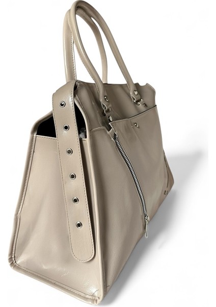 Fermuar ve Kemer Detaylı Omuz Çantası Stella modelleri