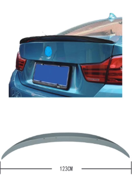 Bmw Bagaj Spoyleri F32+LCI -///m-Performance-