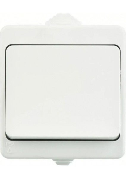 Sıva Üstü Tekli Anahtar Nemliyer - Elektrik Tesisat Anahtarı