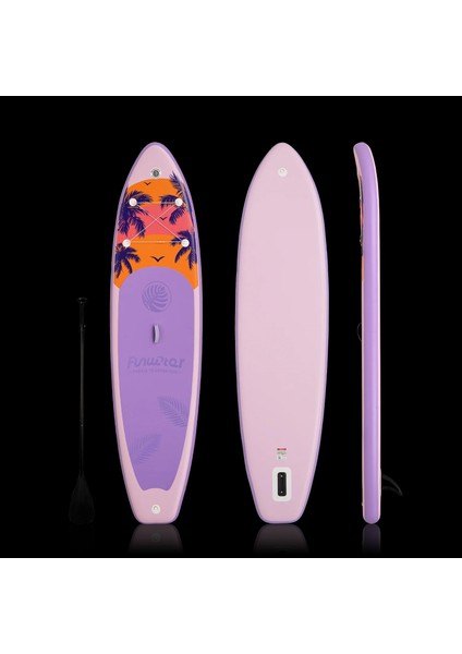 Island Expoler Şişme Sup Board/stand Up Paddle Board 335X85X15 cm Mor modelleri