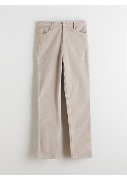 Yeni Sezon Dar Fit Kadife Kadın Pantolon indirimleri