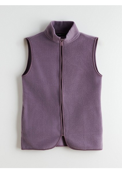 Yeni Sezon Dik Yaka Kadın Polar Yelek indirimleri