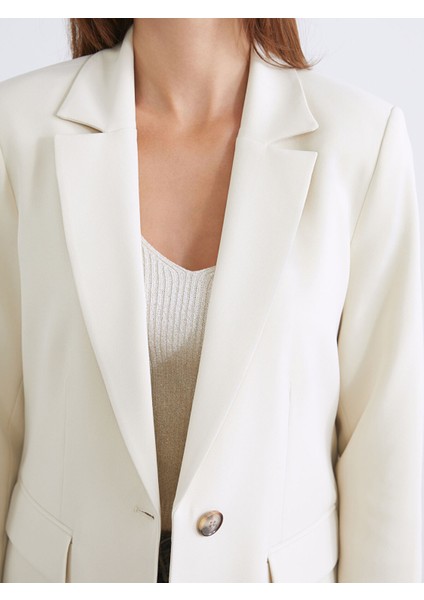 Yeni Sezon Krep Kadın Blazer Ceket modelleri