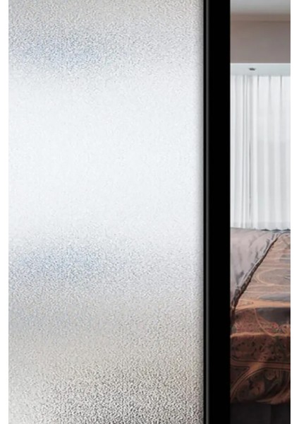 Buzlu Film Güneşi Engelleyen Şık Uv Engelleyici Buzlu Cam Filmi 5 Metre x 60 cm