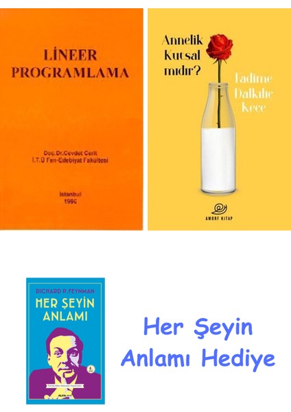 Lineer Programlama + Annelik Kutsal Mıdır? + Her Şeyin Anlamı