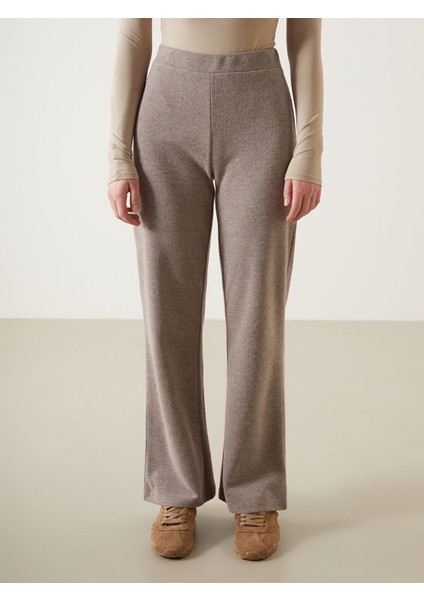 Yeni Sezon Beli Lastikli Kadın Triko Pantolon fiyatları