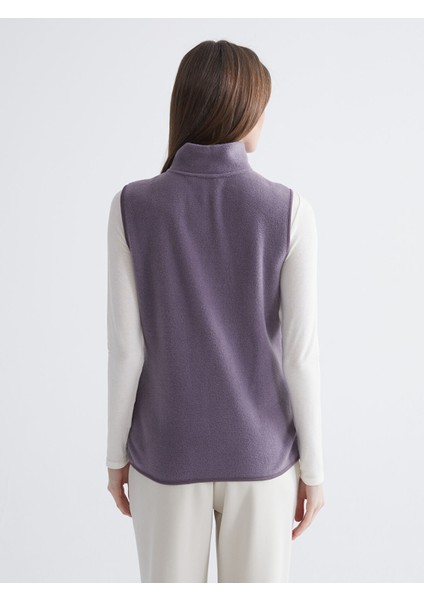 Yeni Sezon Dik Yaka Kadın Polar Yelek fırsatları