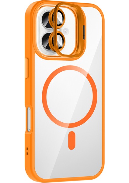 Apple Iphone 17 Pro Kılıf Renkli Kenarlı Arkası Şeffaf Magsafeli Kamera Yerinden Standlı Etro Kapak fiyatları