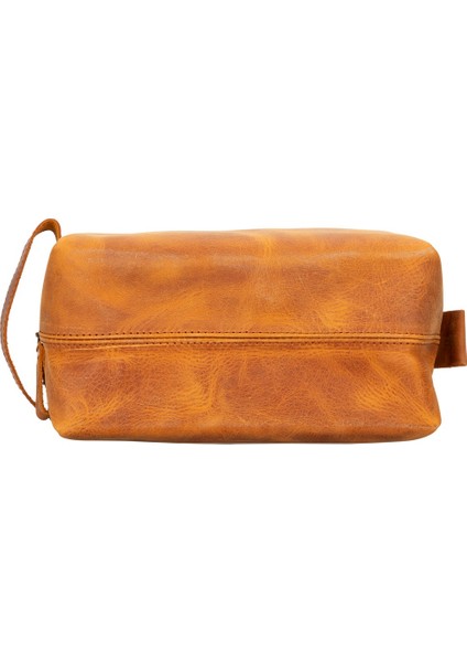 Deri Bakım ve Seyahat Çantası, x Beden, Antik Karamel Renk indirimleri