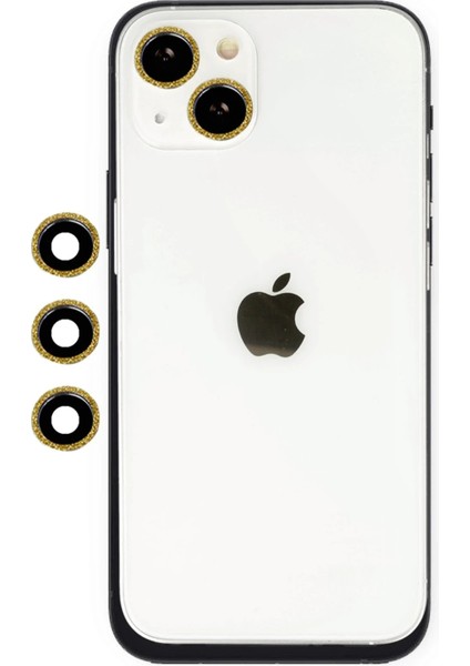 iPhone 14 Shine Kamera Lens - GOLD-(5796) - M080K009-R58080
