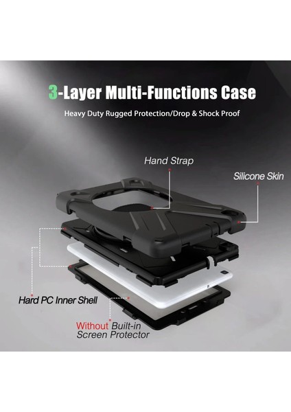 Samsung Galaxy T290 Tab A 8 Kılıf Amazing Tablet Kapak - SIYAH-(5796) - ?58?06E1-3G6658 fırsatları