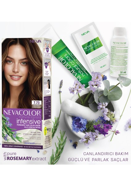 Intensıve 2\'li Set 7.73 Kakao Kahve Kalıcı Krem Saç Boyası Seti fiyatları