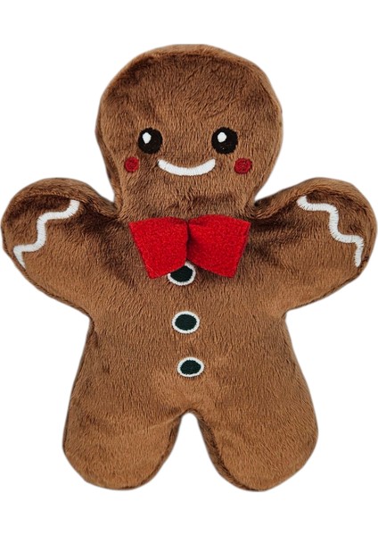 Kurabiye Adam Yılbaşı Dekorasyon 20 cm Peluş Oyuncak modelleri