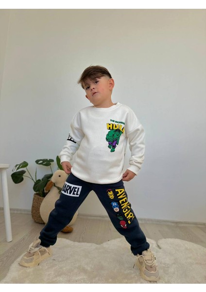 Erkek Çoçuk Baskılı 2 Li Takım