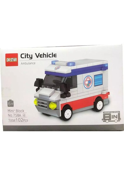 Asya C7770-758A Dıplay Kt. Bricks Ambulans